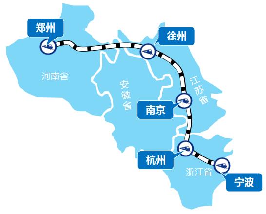 寧波—鄭州線(xiàn)高鐵列車(chē)廣告