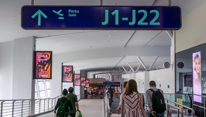 吉隆坡機(jī)場廣告