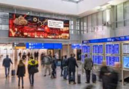 法蘭克福機(jī)場廣告