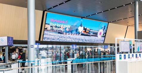 芬蘭機(jī)場廣告