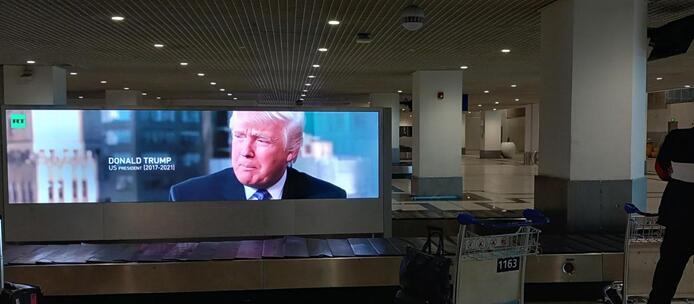 埃塞俄比亞機(jī)場(chǎng)廣告