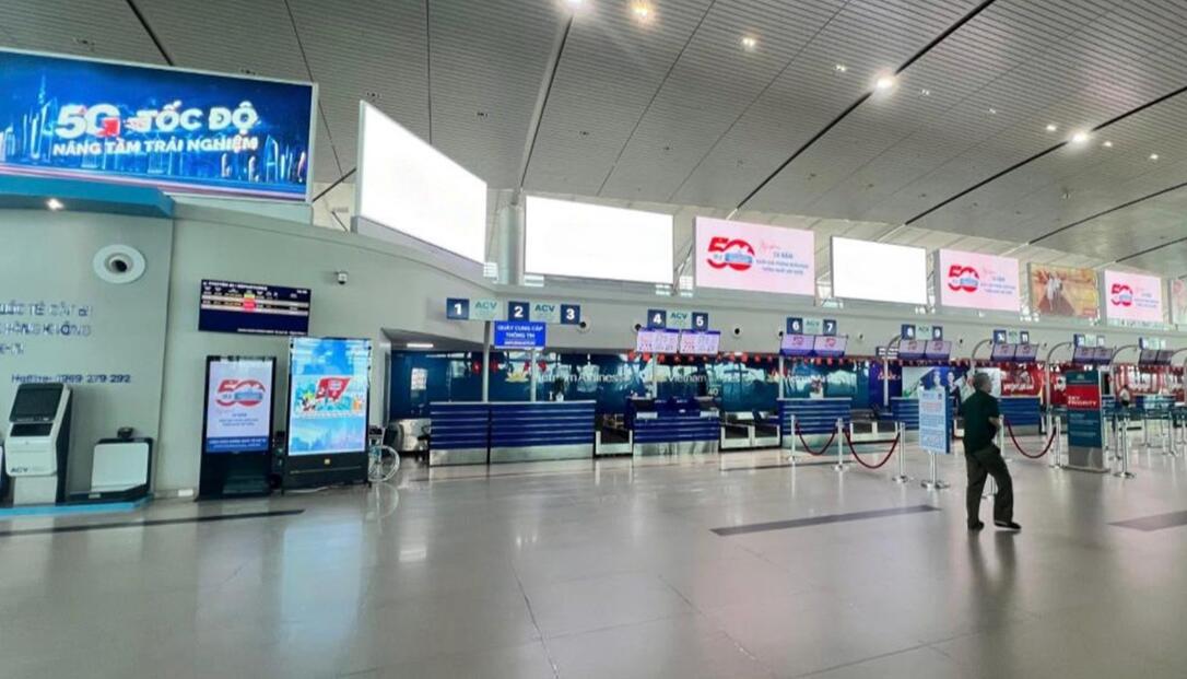 越南機(jī)場(chǎng)廣告