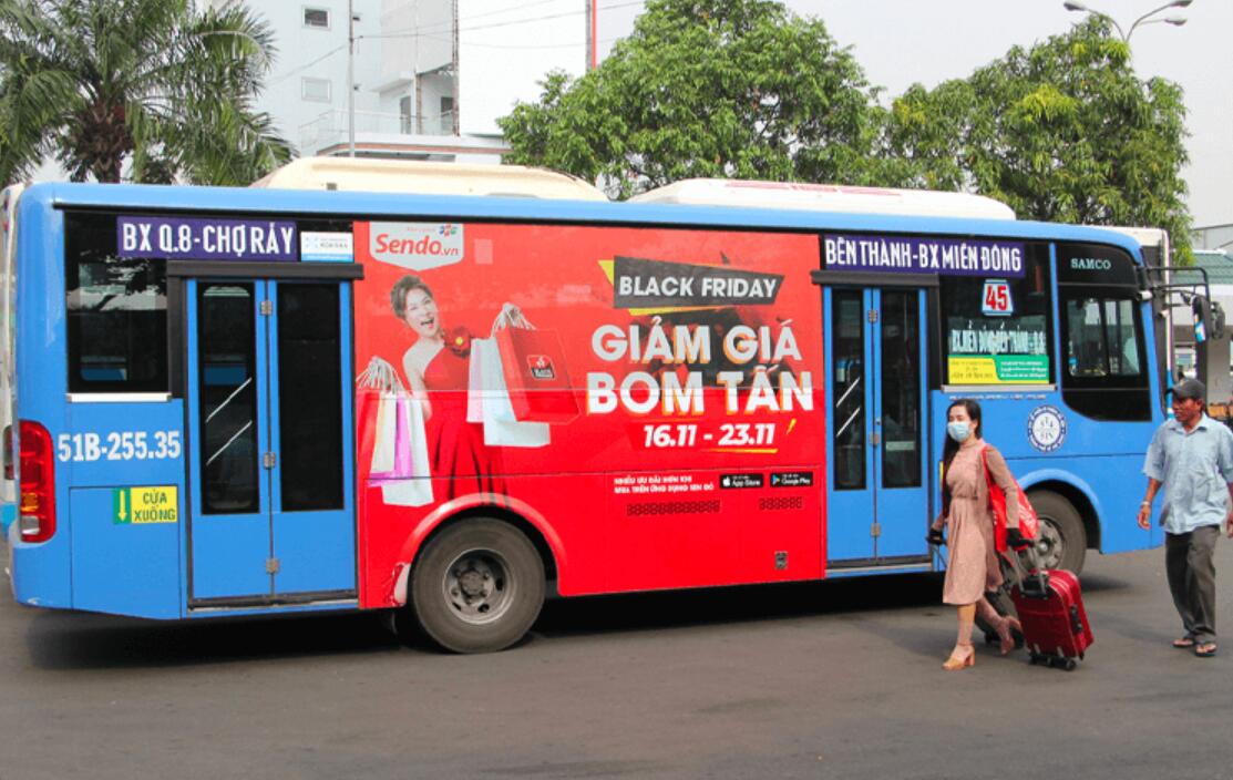 越南公交車(chē)廣告